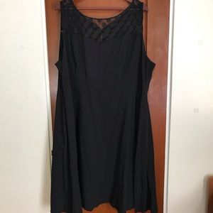 Plus size Torrid black dress